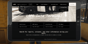 Police MDT System V8 [Police Data Terminal][Standalone]