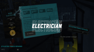 Electrician Job System V2
