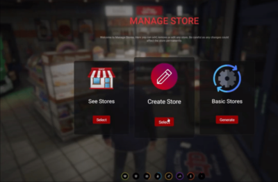Shops System V14 [Manage your Own Store][Owned Shops][ESX] [QB]