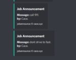 Job Announcement System V1