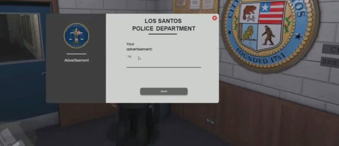 Police Advertisement System